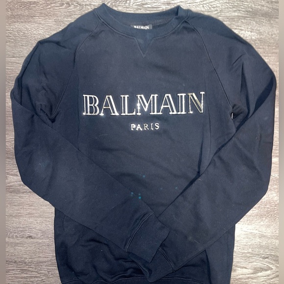 BALMAIN logo sweatshirt. Authentic. - Picture 1 of 3